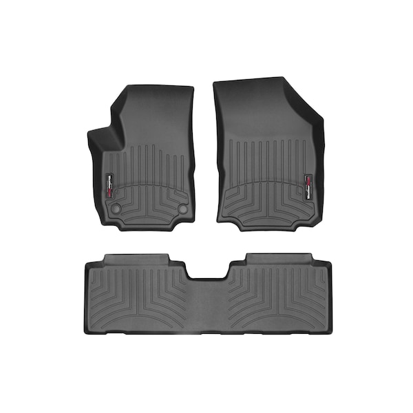Weathertech Front and Rear Floorliners, 44117612 44117612 Zoro